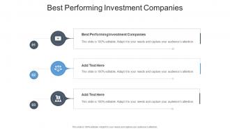 Best Performing Investment Companies In Powerpoint And Google Slides Cpb