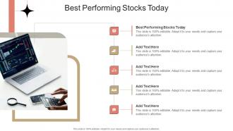 Best Performing Stocks Today In Powerpoint And Google Slides Cpb