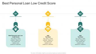Best Personal Loan Low Credit Score In Powerpoint And Google Slides Cpb