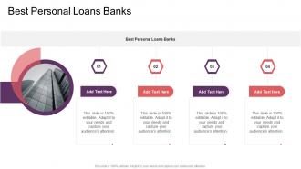 Best Personal Loans Banks In Powerpoint And Google Slides Cpb