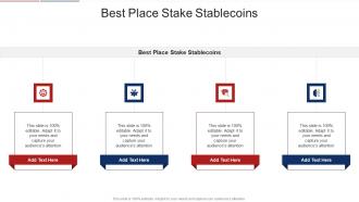 Best Place Stake Stablecoins In Powerpoint And Google Slides Cpb