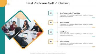 Best Platforms Self Publishing In Powerpoint And Google Slides Cpb