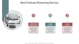 Best Podcast Streaming Service In Powerpoint And Google Slides Cpb