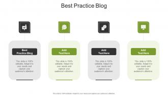 Best Practice Blog In Powerpoint And Google Slides Cpb