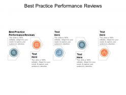 Best practice performance reviews ppt powerpoint presentation show visual aids cpb