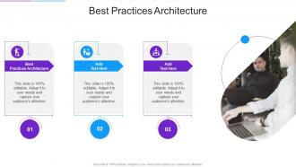 Best Practices Architecture In Powerpoint And Google Slides Cpb