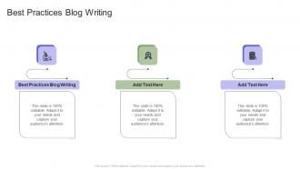 Best Practices Blog Writing In Powerpoint And Google Slides Cpb