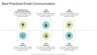 Best Practices Email Communication In Powerpoint And Google Slides Cpb