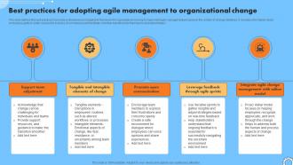Best Practices For Adopting Agile Management Iterative Change Management CM SS V
