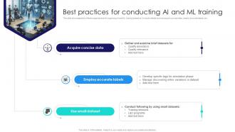 Best Practices For Conducting AI And ML Training