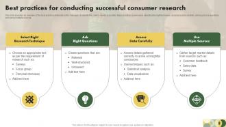 Best Practices For Conducting Successful Consumer Research
