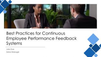 Best Practices For Continuous Employee Performance Feedback Systems PPT Structure AT Best Practices For Continuous Employee Performance Feedback Systems PPT Structure AT