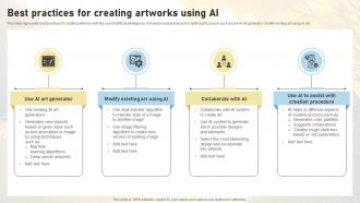 Best Practices For Creating Artworks Using AI Comprehensive Guide On AI ChatGPT SS V