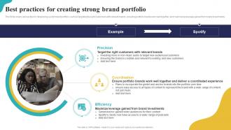 Best Practices For Creating Strong Brand Portfolio Brand Portfolio Strategy Guide