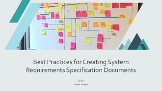 Best Practices For Creating System Requirements Specification Documents PPT Guidelines AT