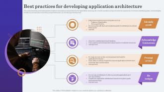 Best Practices For Developing Application Architecture