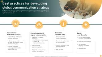 Best Practices For Developing Global Communication Strategy