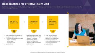 Best Practices For Effective Client Visit
