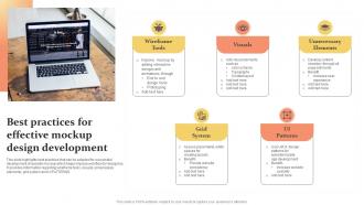Best Practices For Effective Mockup Design Development