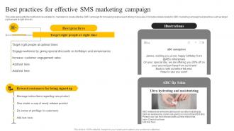 Best Practices For Effective Sms Marketing Sms Marketing Services For Boosting MKT SS V