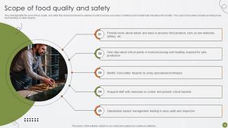 Best Practices For Food Quality And Safety Management Powerpoint Presentation Slides Downloadable Designed