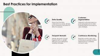 Best Practices For Implementation Market Basket Analysis PPT Example ST AI SS