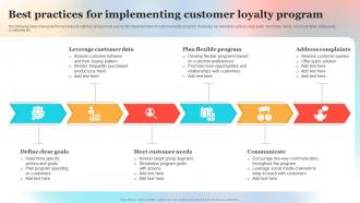 Best Practices For Implementing Customer Loyalty Program