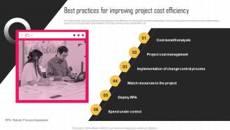 Best Practices For Improving Project Cost Efficiency Key Strategies For Improving Cost Efficiency