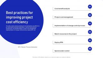 Best Practices For Improving Project Cost Implementation Of Cost Efficiency Methods For Increasing Business