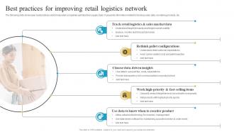 Best Practices For Improving Retail Logistics Network