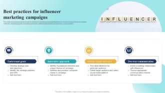 Best Practices For Influencer Marketing Campaigns