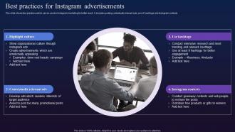Best Practices For Instagram Advertisements Digital Marketing To Boost Fin SS V