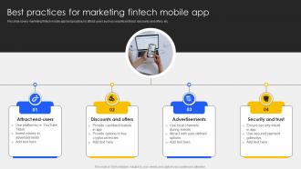 Best Practices For Marketing Fintech Mobile App
