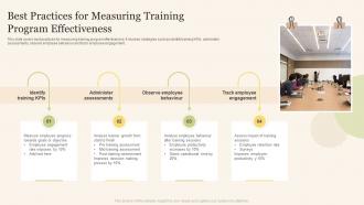 Best Practices For Measuring Training Program Effectiveness