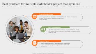 Best Practices For Multiple Stakeholder Project Management