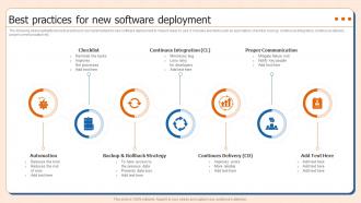 Best Practices For New Software Deployment