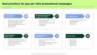 Best Practices For Pay Per Click Streamlined PPC Marketing Techniques MKT SS V