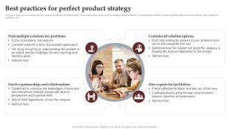 Best Practices For Perfect Product Strategy Process To Setup Brilliant Strategy SS V