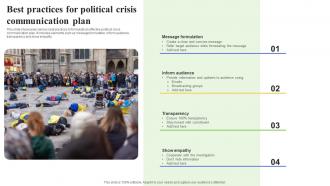 Best Practices For Political Crisis Communication Plan