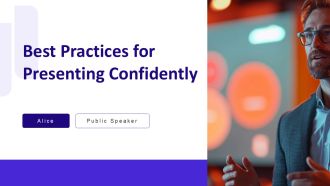 Best Practices For Presenting Confidently PPT Summary AT