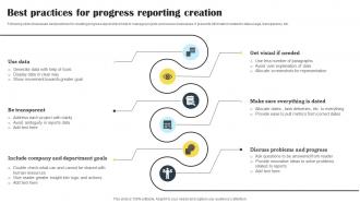 Best Practices For Progress Reporting Creation