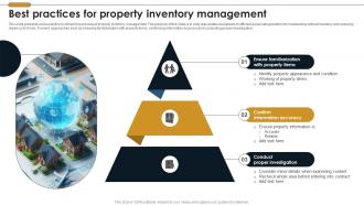 Best Practices For Property Inventory Management