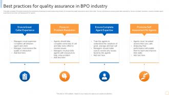 Best Practices For Quality Assurance In Bpo Industry