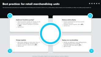 Best Practices For Retail Merchandising Units Customer Experience Marketing Guide