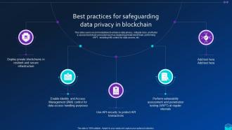 Best Practices For Safeguarding Data Privacy In Comprehensive Approach To Privacy BCT SS