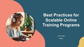 Best Practices For Scalable Online Training Programs PPT Outline AT