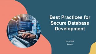 Best Practices For Secure Database Development PPT Summary AT Best Practices For Secure Database Development PPT Summary AT