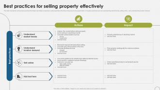 Best Practices For Selling Property Effectively