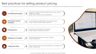 Best Practices For Setting Product Pricing Luxury Coffee Brand Company Profile CP SS V