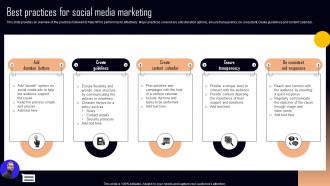 Best Practices For Social Media Marketing NPO Marketing And Communication MKT SS V